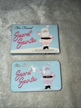 Too Faced Secret Santa Eye Shadow Palette - Light Blue & Pink